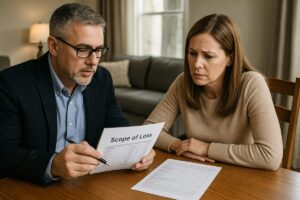Adjuster helping NJ homeowner challenge a low insurance offer