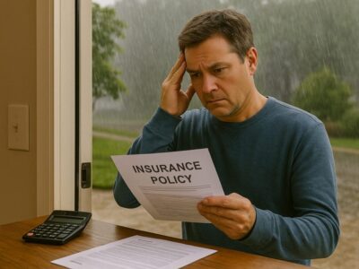homeowner-reviewing-insurance-policy-rain